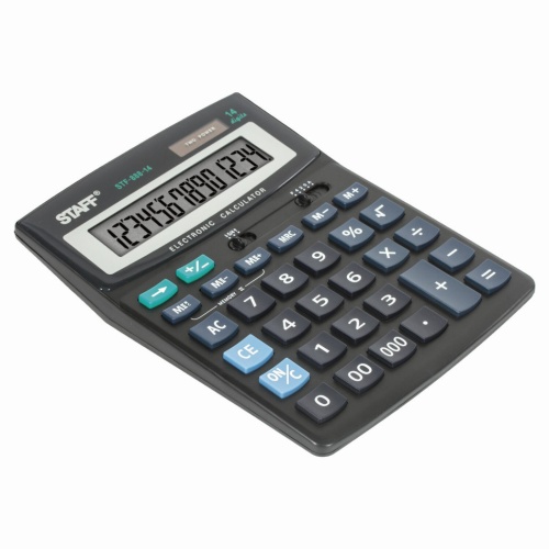 Калькулятор настольный Staff STF-888-14 14 разрядов 250182 фото 10
